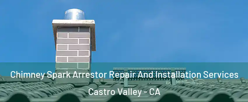  Chimney Spark Arrestor Repair And Installation Services Castro Valley - CA
