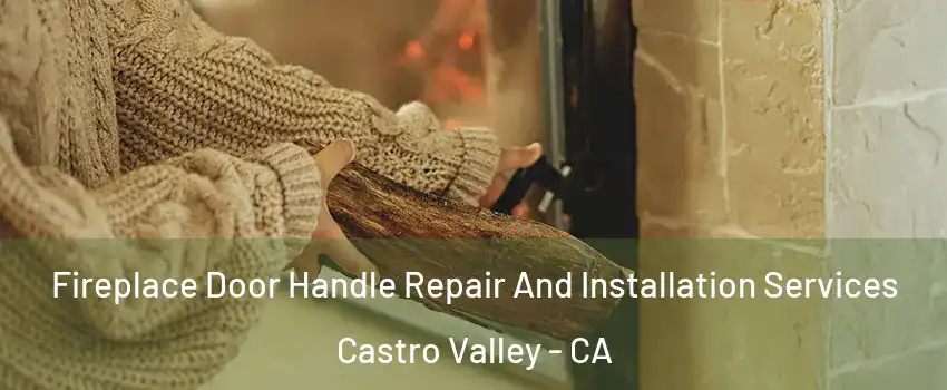  Fireplace Door Handle Repair And Installation Services Castro Valley - CA