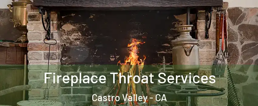  Fireplace Throat Services Castro Valley - CA