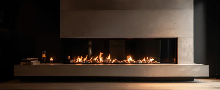 Gas Fireplace Ember Bed Design Services in Castro Valley, California