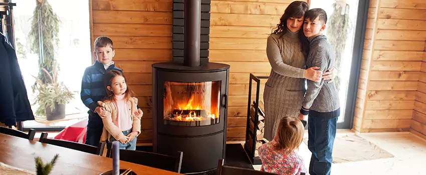 Morso Cast Iron Fireplace Insert Installation in Castro Valley, California